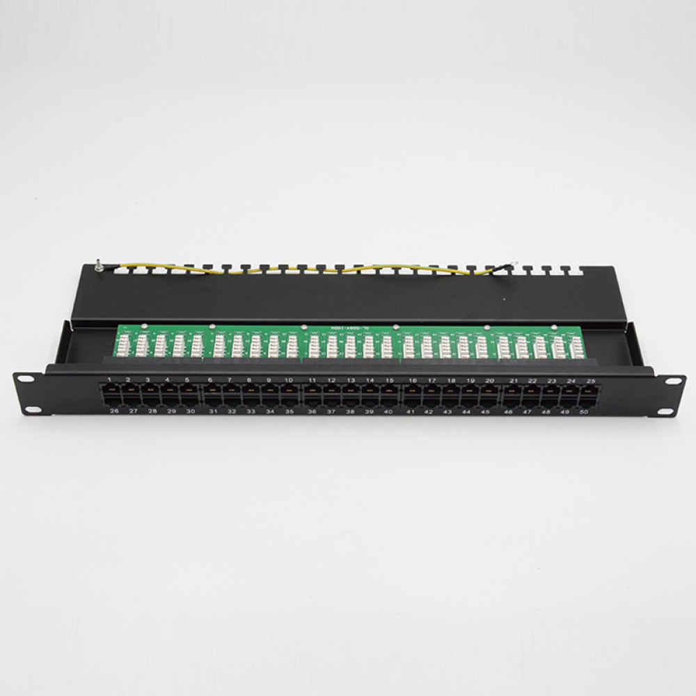 PATCH PANEL  50 ΘYPΩN THΛEΦΩNIKO  1U