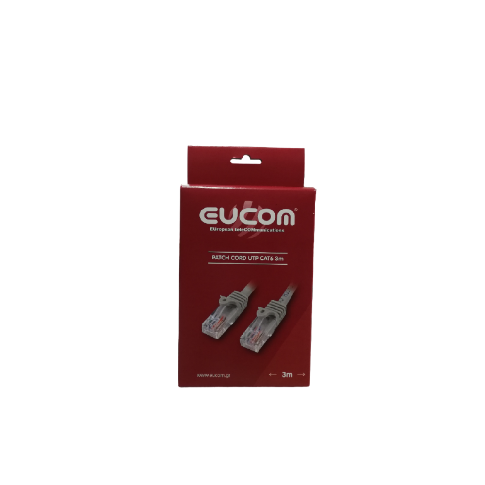 PATCH CORD UTP CAT 6 3M Blister