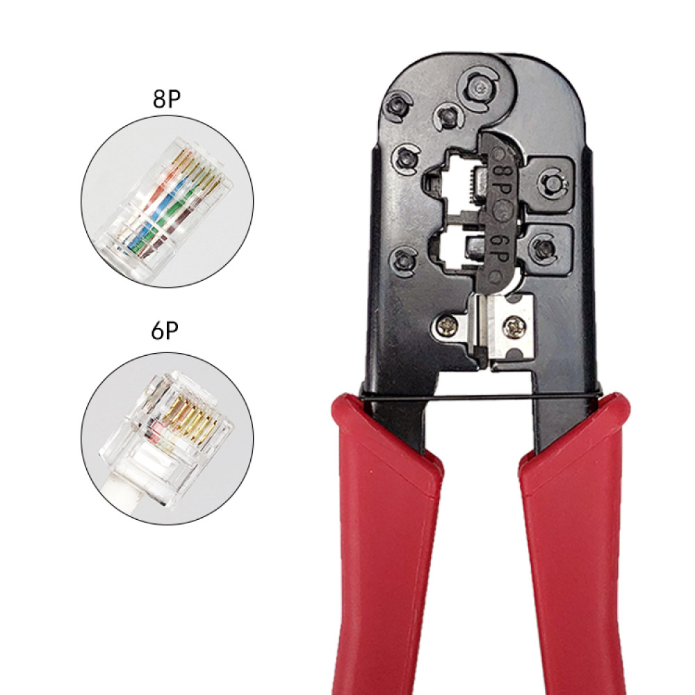 ΠENΣA METAΛΛIKH  8p8c(RJ45)-6p6c(RJ12)-6p4c(RJ11)
